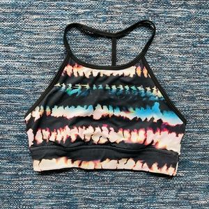 Sports bra or swim top, size small